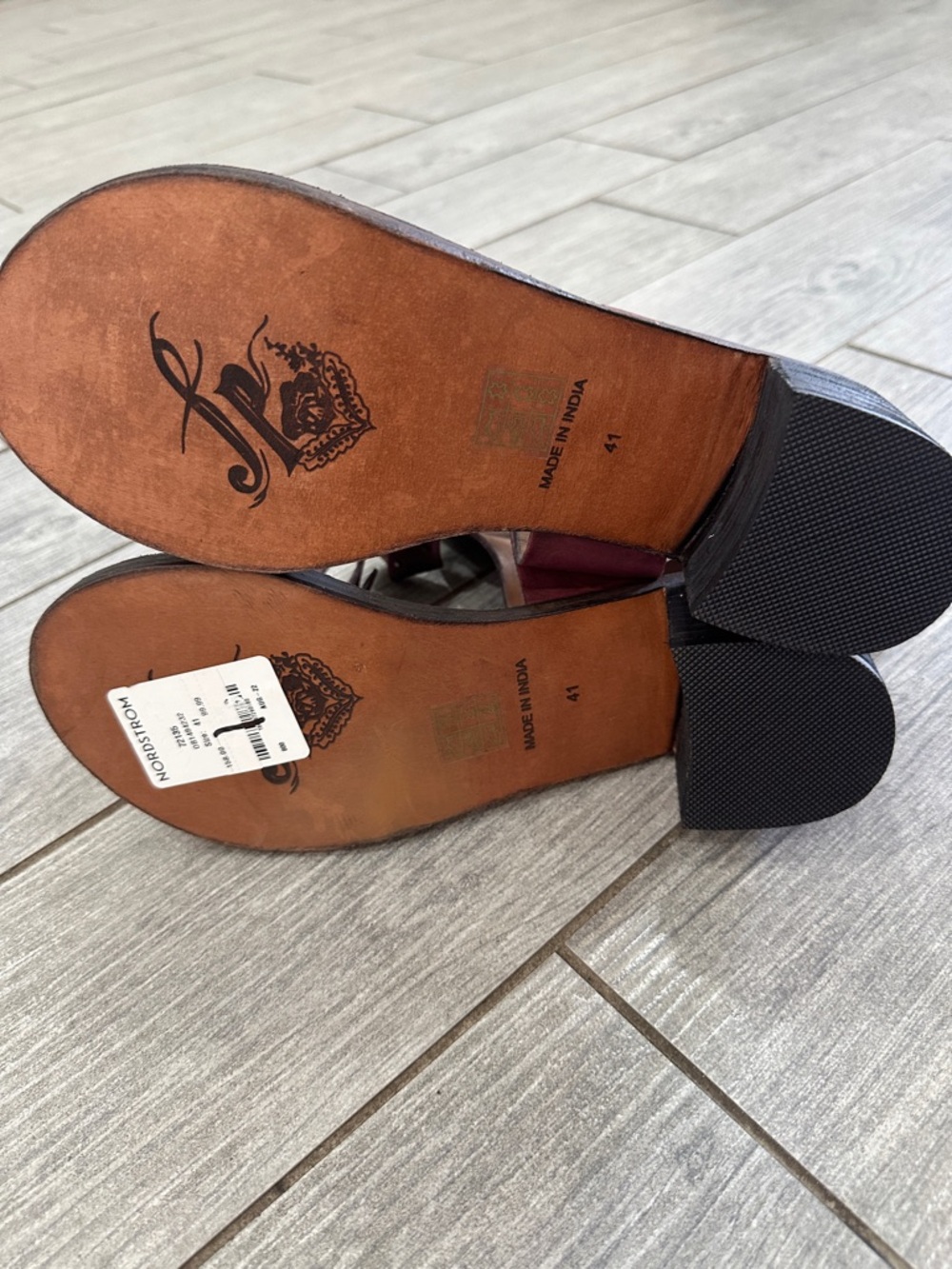 Free People Happiness Block Heel Sandals Size 10US/41EU New! - Picture 9 of 9